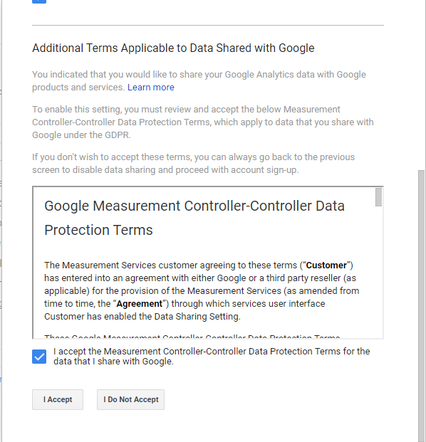 Measurement Controller–Controller Data Protection Terms of the data