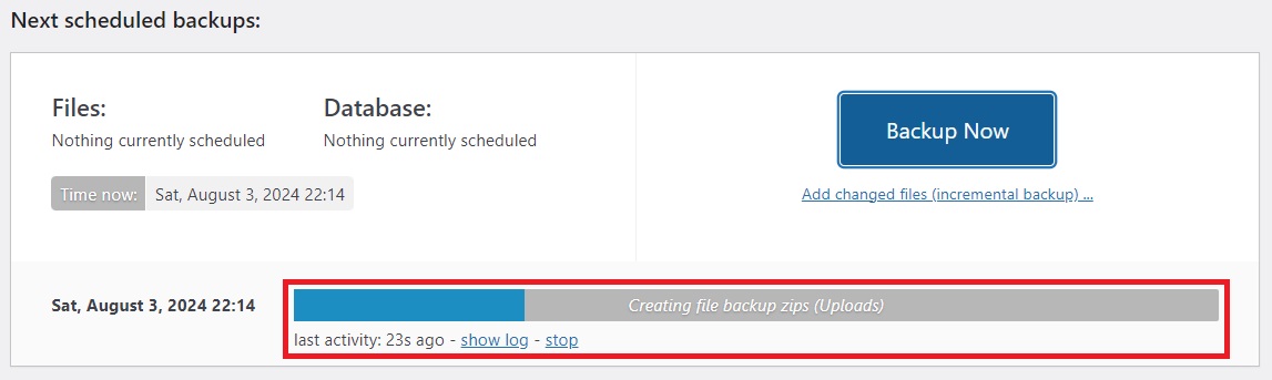 wp-launch-backup